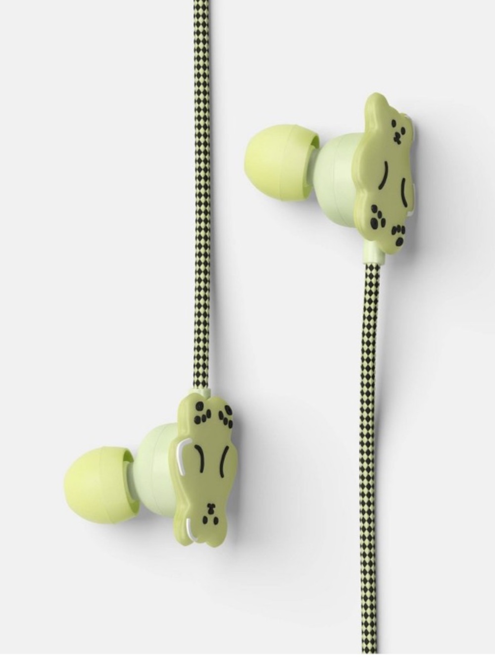 🔵 Wired Earbuds - heyday™ Gummy Bear: Built-In Microphone, 3.5mm Connection NEW